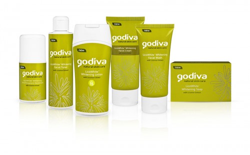 Godiva LicoWhite Set of Skincare Products