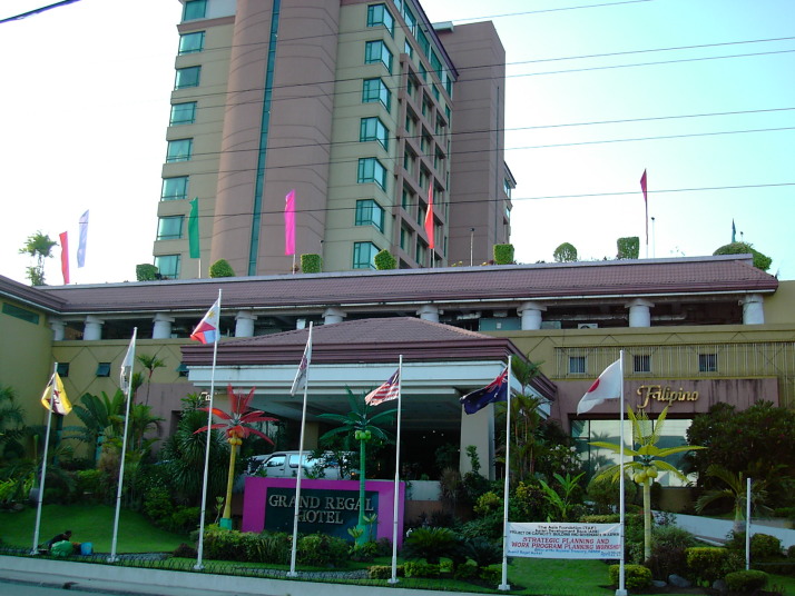grand regal hotel, jp laurel, davao city, philippines