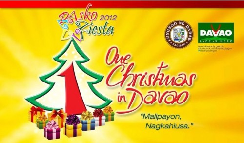 davao pasko fiesta 2012 schedule of events