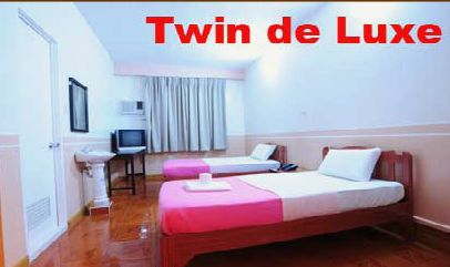 twin de luxe room rate - my hotel davao