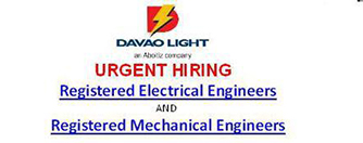 vacant jobs at davao light company