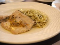 herbed garlic fish streak - Alor's restaurant davao city
