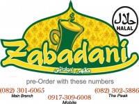 zabadani halal restaurant the peak davao city