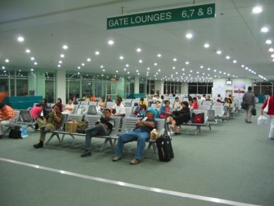 davao city airport departure area