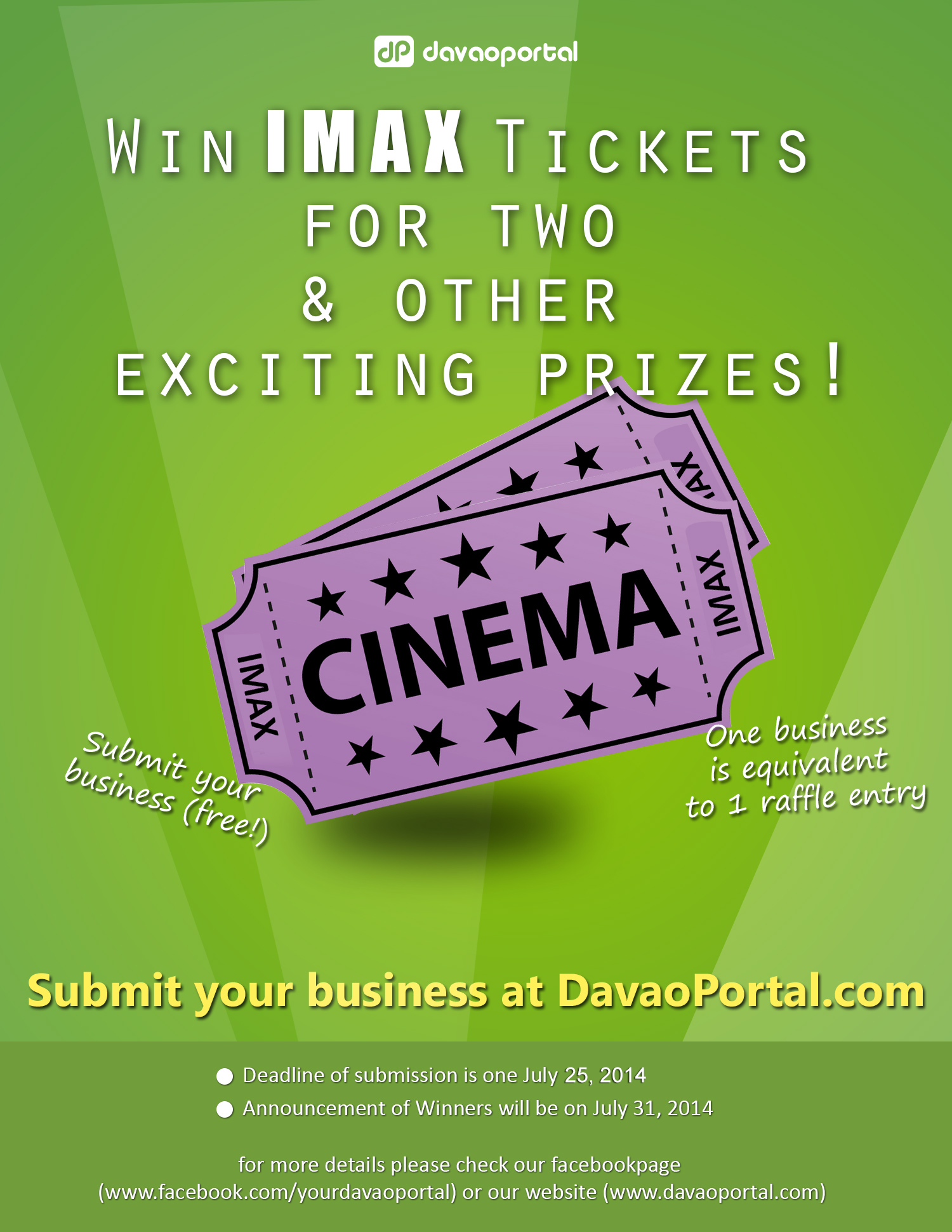 DavaoPortal Raffle Promo June 2014