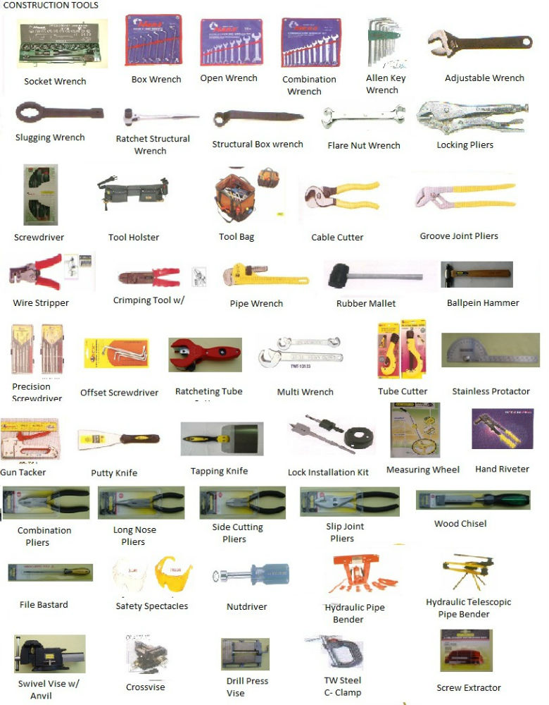 construction tools davao