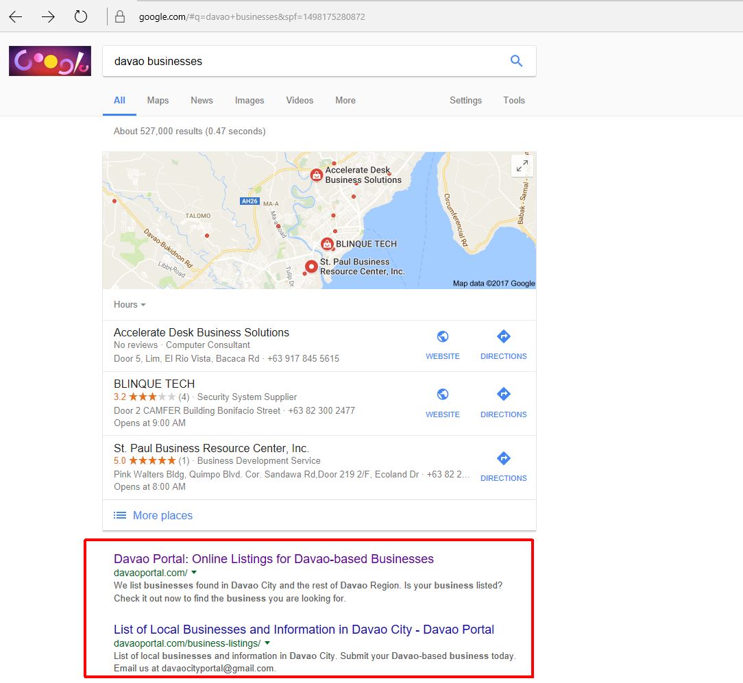 why advertise on davaoportal