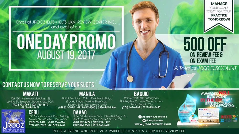 One Day Promo
