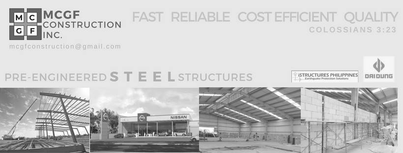 MCGF Construction Incorporated 2 BANNER