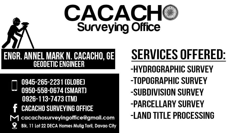 Cacacho Surveying Office & Engineering Services 2 banner