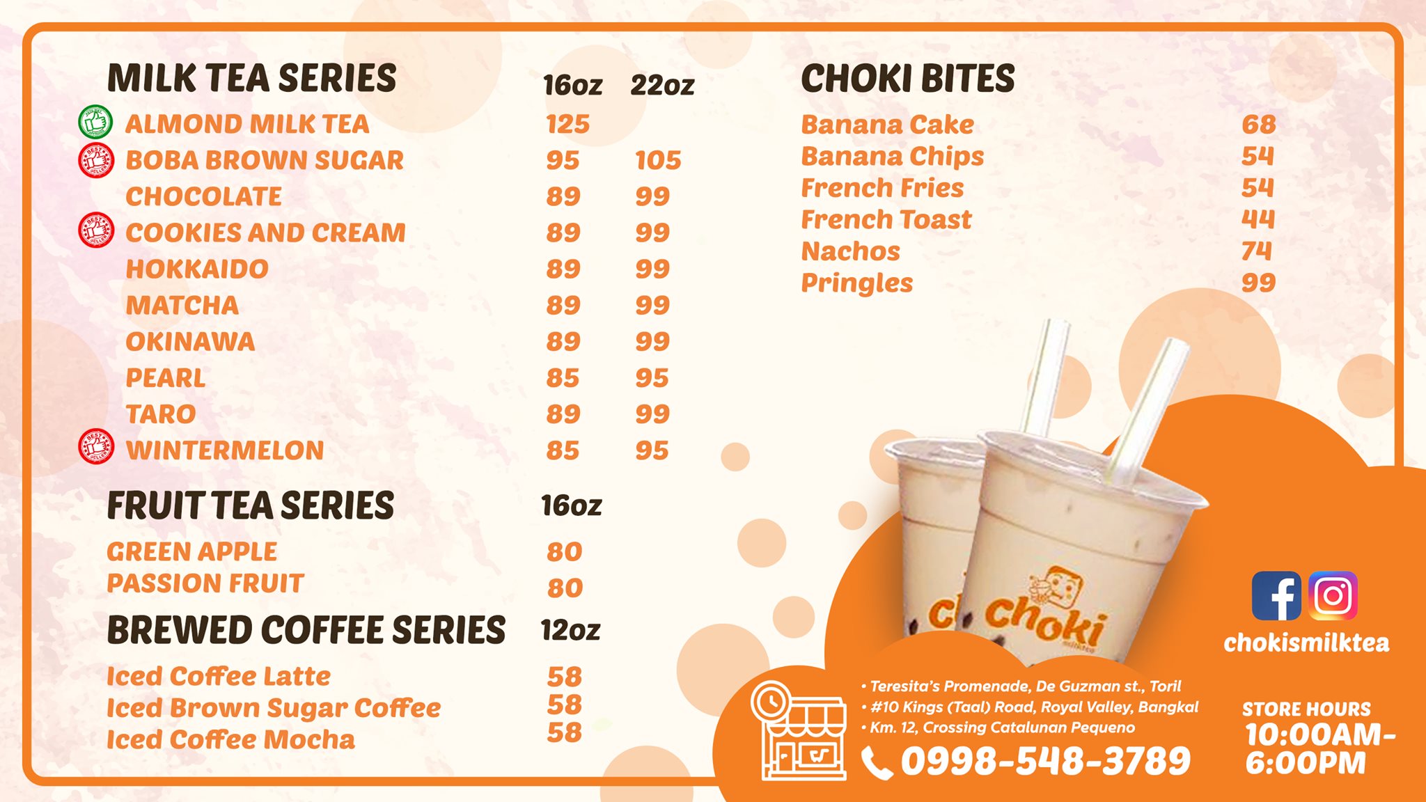 Choki Milktea 2 BANNER