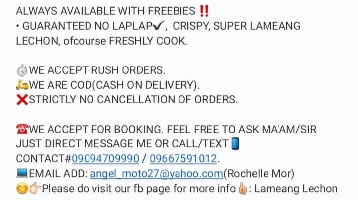Lameang Lechon 2 banner