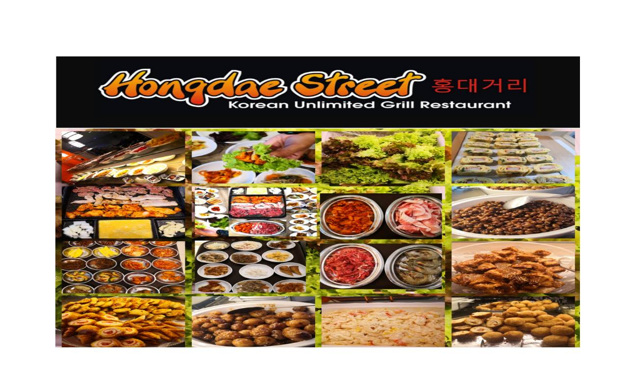 Hongdae Street 홍대 거리 Korean Restaurant 2 BANNER