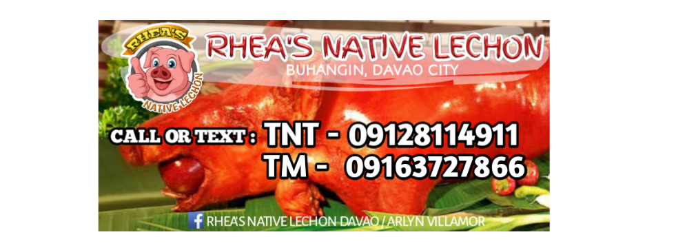 Rhea's Native Lechon Davao 2 banner